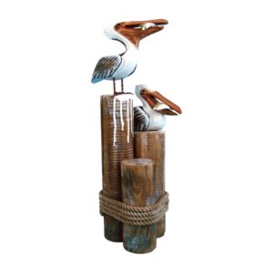 Pelican Couple – Nautical Decor 6.5″Lx7″Wx20.5″H