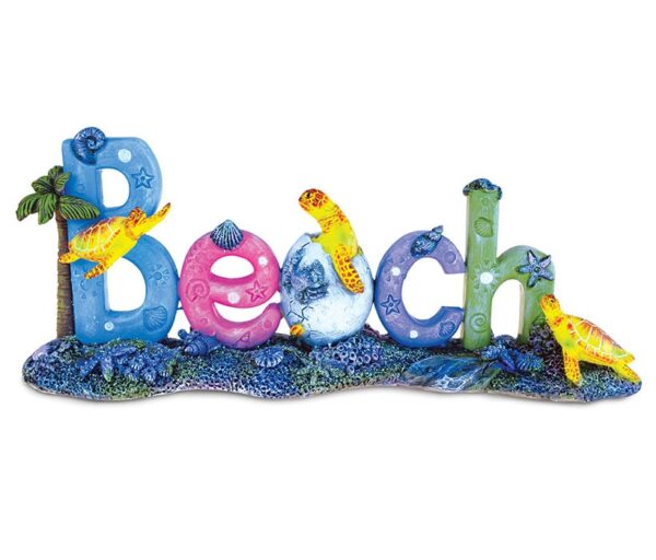 Pradise Island Beach Sign – Sea Turtle Reef