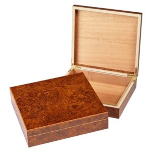 Burl - Medium Wood Box