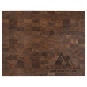 16" x 13" x 1 3/8" Walnut Butcherblock Cutting Board