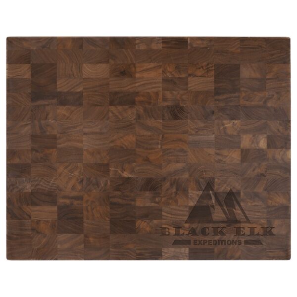 16" x 13" x 1 3/8" Walnut Butcherblock Cutting Board