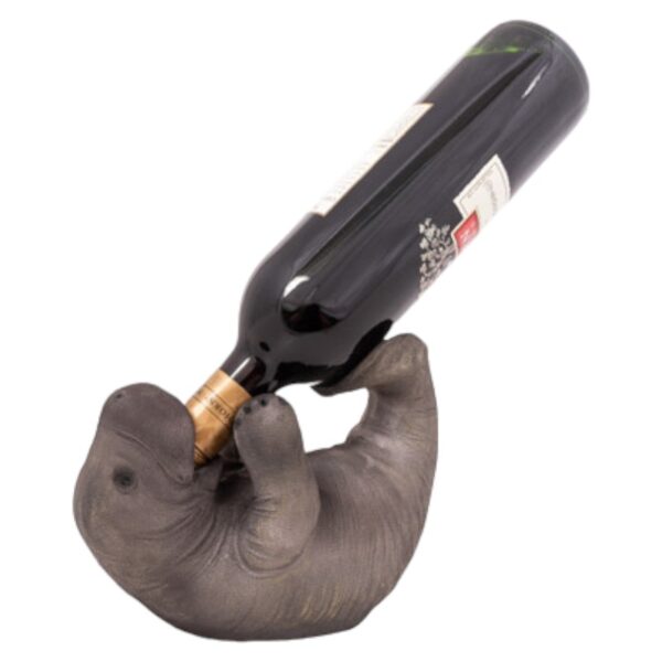 Thirsty Manatee Wine Bottle Holder