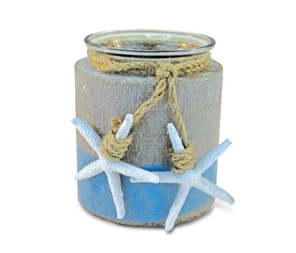 Ocean Breeze Pillar Candle Holder – Nautical Decor