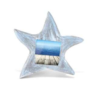 Pacific Starfish Frame 3.5 Inchx3.5 Inch – Nautical Decor