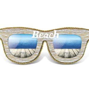 Vintage Beach Sunglass Frames 5"x 4" Inch – Nautical Decor