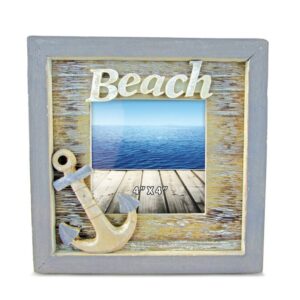 Vintage Beach Frame 4 Inchx4 Inch – Nautical Decor