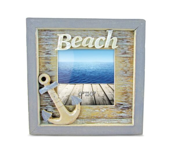 Vintage Beach Frame 4 Inchx4 Inch – Nautical Decor